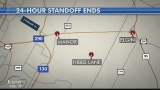 24-hour SWAT standoff ends peacefully