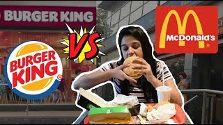 McDonald's VS Burger King India | Burgers, Fries, Employment and more