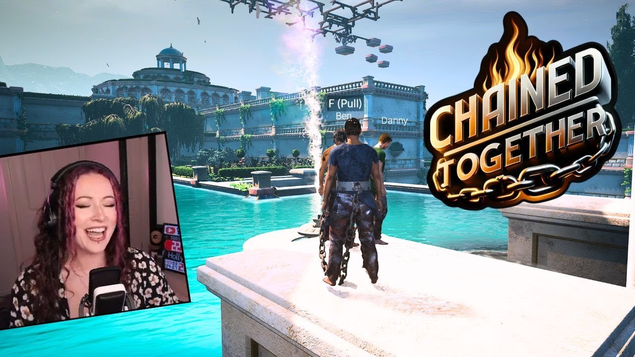 I Played The MOST RAGE Inducing Game With Friends | Chained Together ...