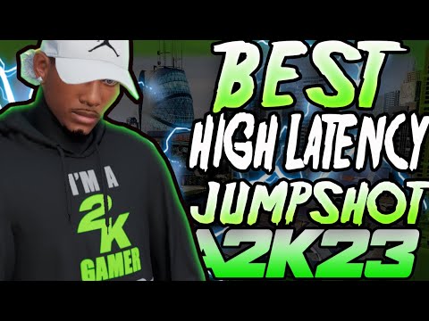 BEST HIGH LATENCY JUMPSHOT NBA 2K23