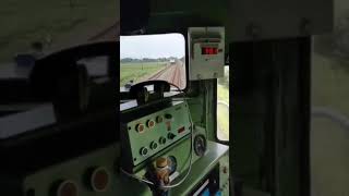 Keadaan kabin lokomotif cc201