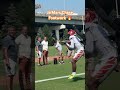 Ja'Marr Chase pulls in a deep ball and kept his feet in bounds😱 #shorts #viralvideo