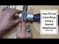 How To Cut Jump Rings Using a Dremel Attachment