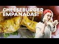 Best Empanadas In NYC FILLED With Cheeseburger | Delish Does