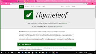 Springmvc - Thymeleaf - Using Annotation