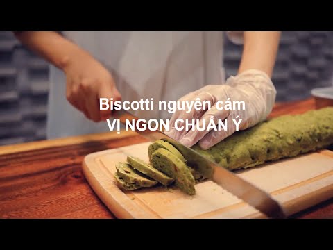 Video Bánh ăn kiêng biscotti nguyên cám bánh hạnh nhân - youtube