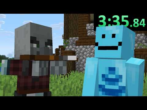 Minecraft Speedruns are Getting Crazy thumbnail