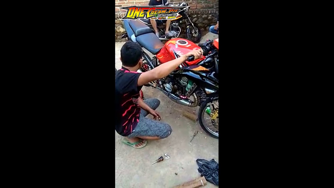 Knalpot CREAMPIE Ninja 150cc Tipe ZZ1 Luxury Stainless
