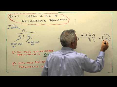 PN-7 Distinguishable Permutations