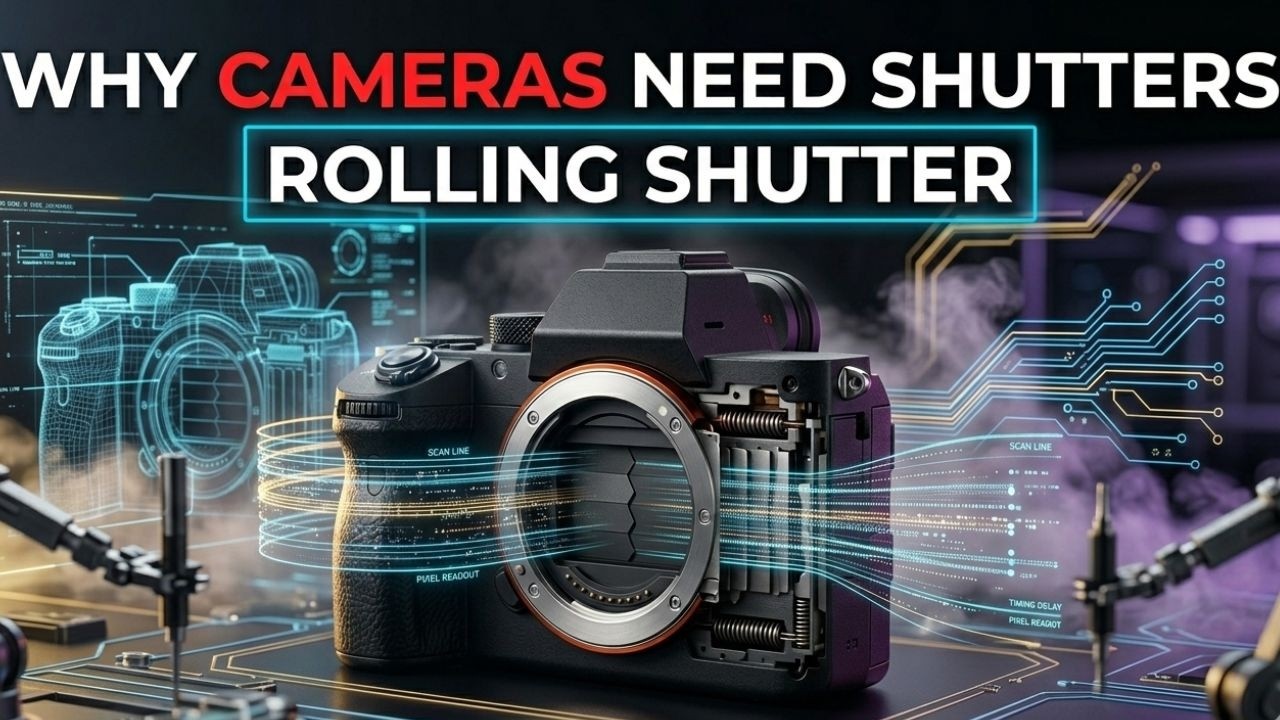 Why Cameras Need Shutters | Rolling Shutter Explained - YouTube