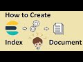 09 Elastic Search Tutorial - How to create Index Document in Elastic Search