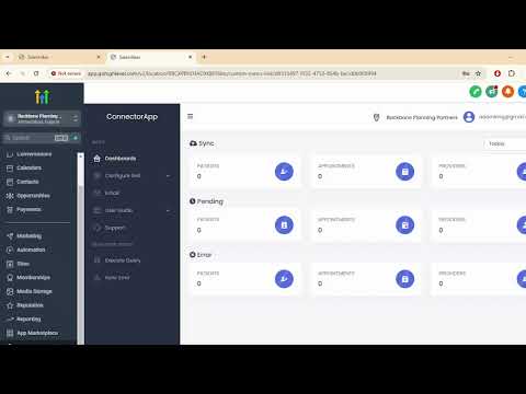 Open Dental to Go High Level Sync Application - video from Variance InfoTech