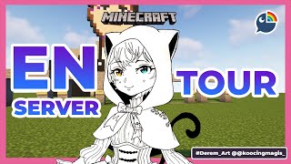 【Minecraft】EN SERVER TOUR!!!!【 NIJISANJI | Derem Kado 】