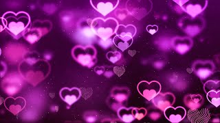 Фон Сердечки 💖💗💜 | Hearts | Love | Background Video | Футажор