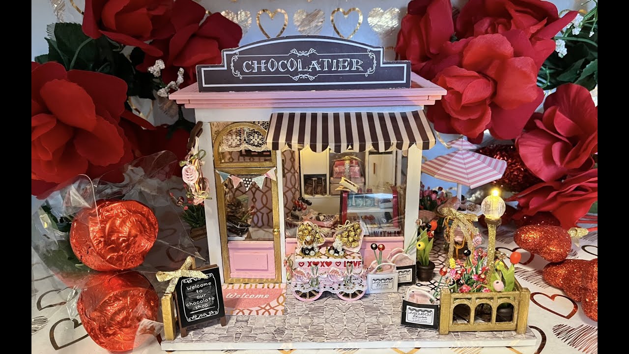 Mayberry Street Miniatures Chocolatier Customized Valentine's