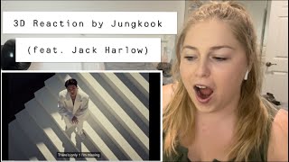 First Time Reaction to ‘3D’ by Jungkook (feat. Jack Harlow)