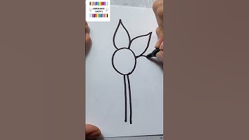 Aprende a dibujar un lindo girasol #aprendiendoadibujar #paratii #dibujo #dibujoscreativos #art