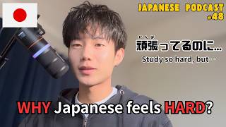 Stop Blaming Yourself. 3 Brain-Based Ways to Make Studying Less Stressful | Japanese Podcast 48