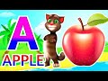 ABC Phonic Song - Toddler Learning Video Songs | A for Apple | Learn Phonics Sounds of Alphabet