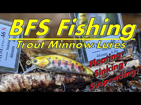 How To Pick The Best Trout Lure For Any Situation (BFS Trout