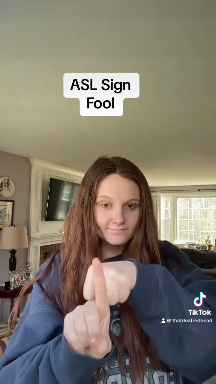 Learn How To Sign Fool In ASL For Beginners American Sign Language Learn How To Sign Fool In ASL For Beginners American Sign Language