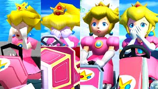 Evolution of Peach Losing in Mario Kart (1992-2019)