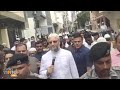 Asaduddin owaisi launches election campaign with doortodoor canvassing in hyderabad  news9