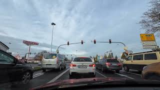 Driving in Germany - Darmstadt to Mainz - Rush hour #vlog #travel #germany