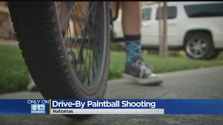 Children Attacked With A Paintball Gun While Riding Their Bikes