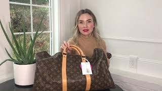 Louis Vuitton Keepall 50 first impression