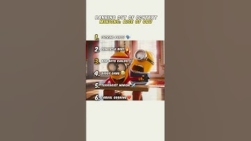 Ranking Minions Rise Of Gru Moments 😭