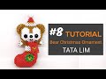 How to Bead Bear Christmas Ornament Part 8/kerajinan manik manik / Manik Mote