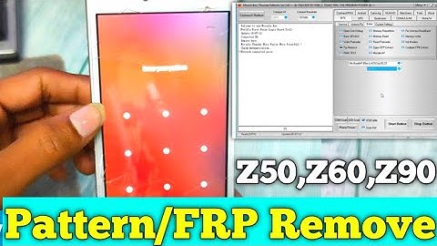 Lava Z50, Z60, Z90 Pattern/Frp Lock Reset By Miracle box Crack 100% working|lava z60 frp remove