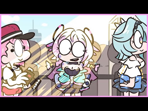 Anime convention for the first time be like... [HoyoFair]