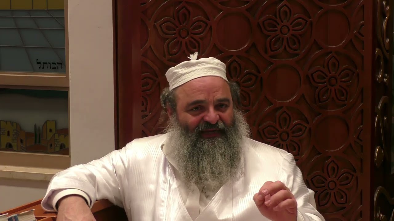 הרב יוסף שלום אלגלי - מוצאי שבת פרשת משפטים = תשפו = 14.2.26 השיעור לרפואת משה בן שרה