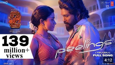 PEELINGS (Telugu Lyrical Video) Pushpa2 The Rule Allu Arjun Rashmika Mandanna Sukumar DSP Ad Earning