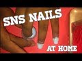 Dip Powder Manicure | How to do SNS Nails At Home