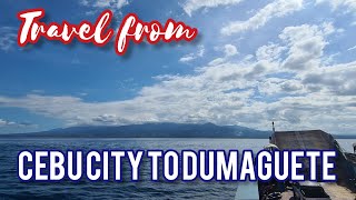 Travel from Cebu City to Dumaguete by bus & ferry