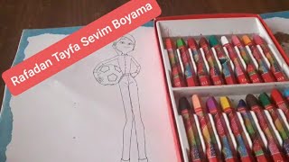 Rafadan Tayfa Boyama Kitabım'da Sevim'i Boyuyoruz!
