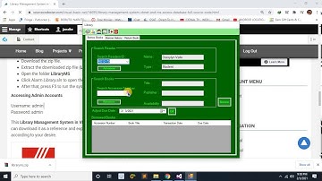Library Management System in VB Net and MS Access Database with Full Source Code