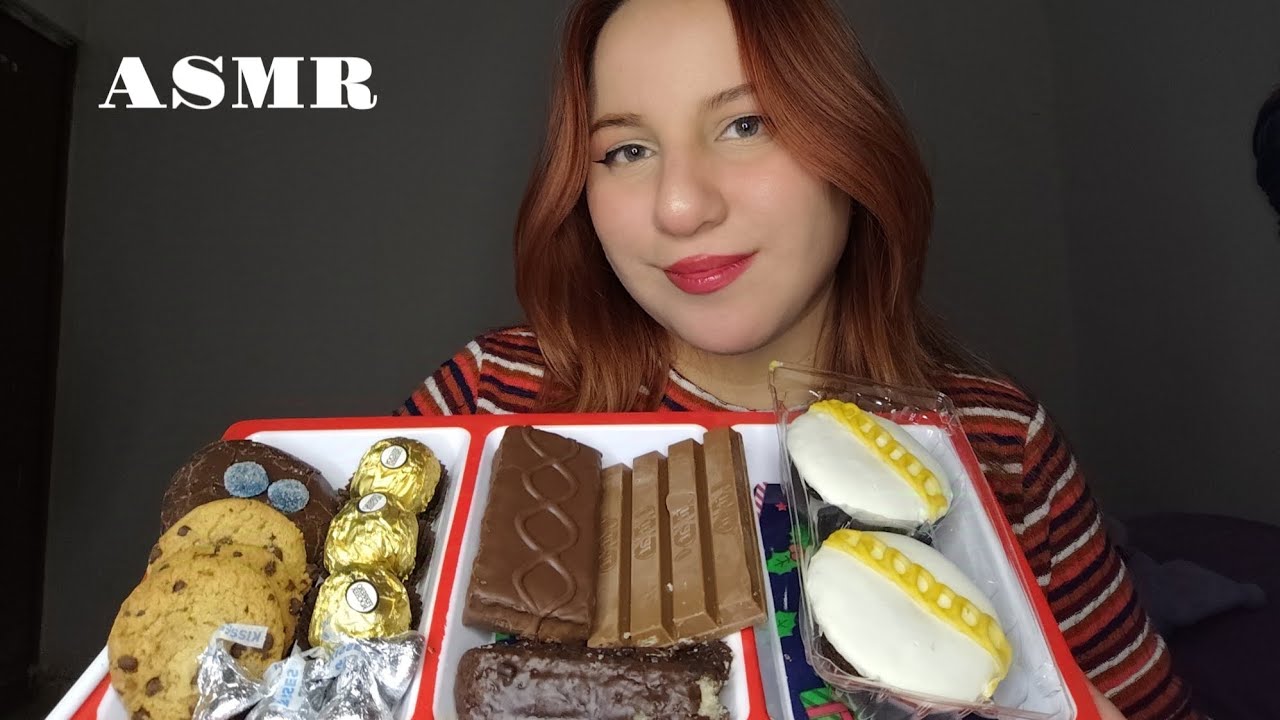 ASMR comiendo CHOCOLATES (eating sounds) 🍫