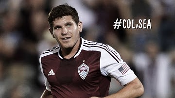 GOAL:  Powers blast a header inside the near post | Colorado Rapids vs. Seattle Sounders