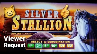 Hot🔥Hot🔥Jackpots💰Silver🐎Stallion🐎Lots of Small Bonuses & Lines Hits😺made for a winning session🔥🐎🔥