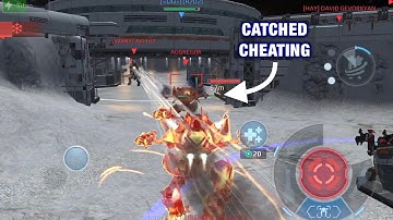 War Robots: Cheater Catched & Stealth Bug on Ao Jun