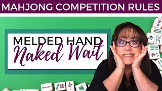 Mahjong Competition Rules Solitaire 20190908