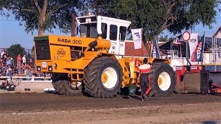 RÁBA 300 vs. KIROVETS K701 Pulling | Mitas Tractor Pulling Hajdúböszörmény 2016