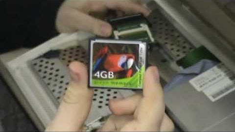 Amiga 600 / 1200 A600 A1200 with CF with 4GB and OS 2.1