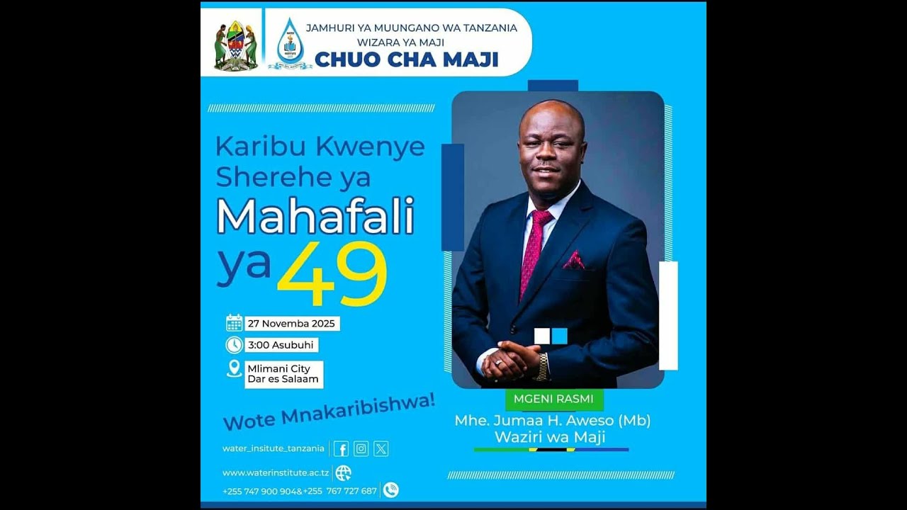 WATER INSTITUTE 49th GRADUATION 2015 (LIVE)