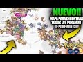 PGO: MAPA para Encontrar TODOS los Pokémon de Pokémon GO