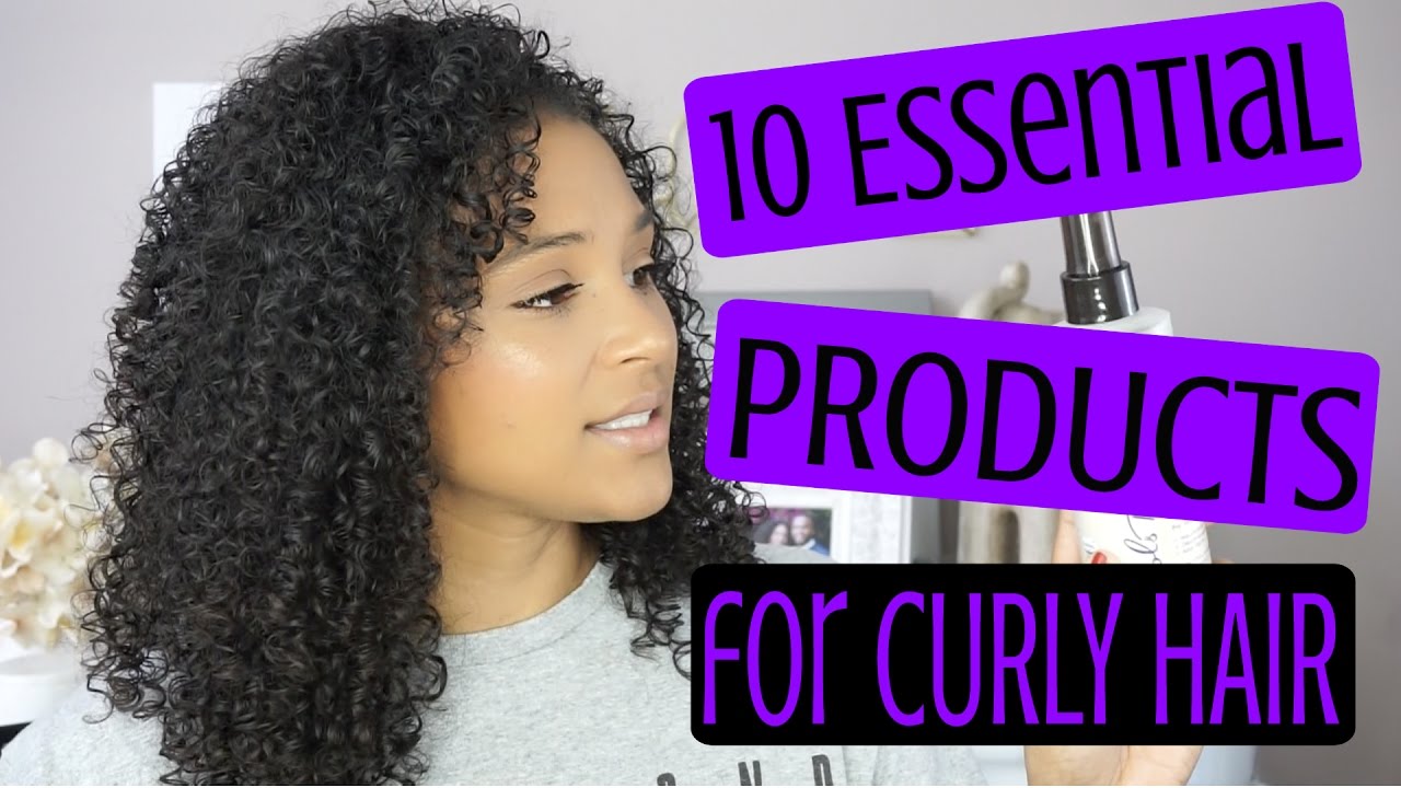 10 ESSENTIAL Products for CURLY HAIR! lovekenziie YouTube